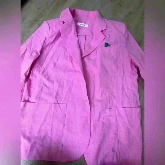 Nwt Storets Brianna Oversized Blazer pink size s/m - Picture 2 of 8